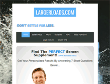 Tablet Screenshot of largerloads.com